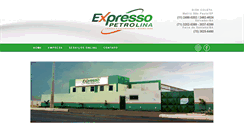 Desktop Screenshot of expressopetrolina.com.br